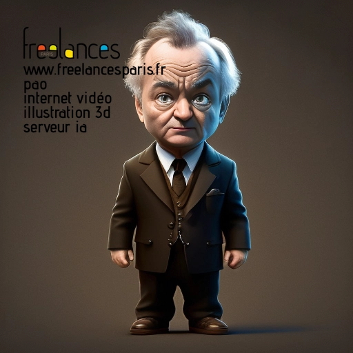 Pao mise en page internet vidéo illustration 3d serveur image IA générative AI freelance paris studio de création magazines 90K1QYK1